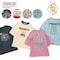 【PEANUTS75周年】 ヴィンテージ風デザインの発泡プリントTシャツ 「スヌーピー」