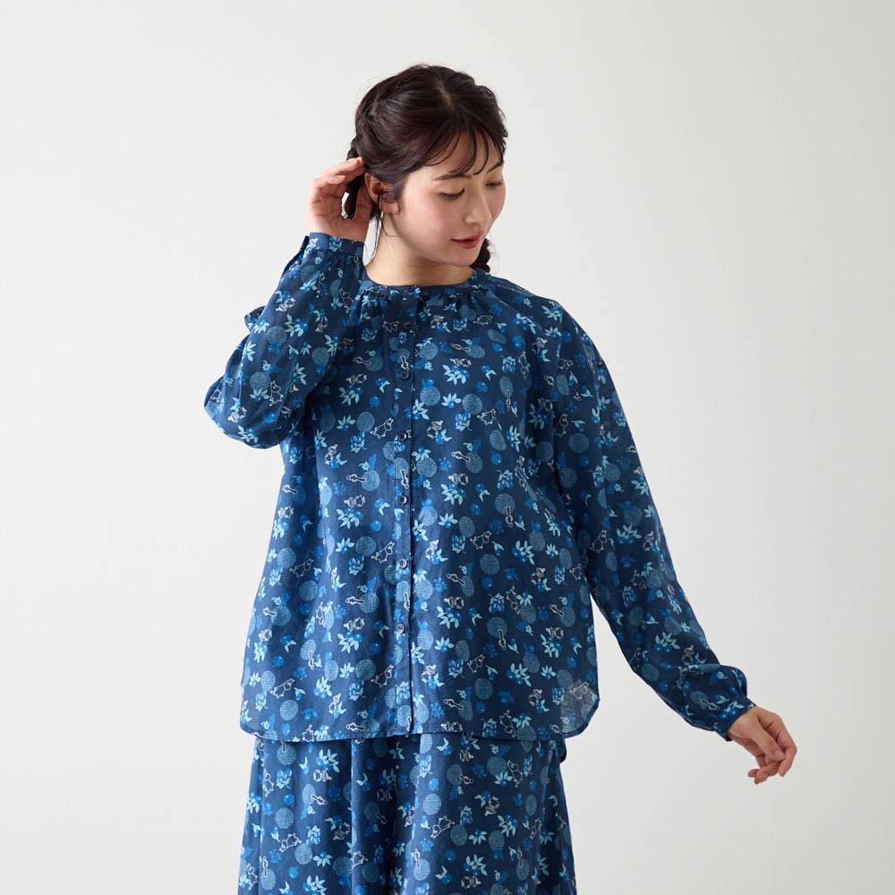 身長164cm／M ※撮影用のため、袖丈＋2cmです
