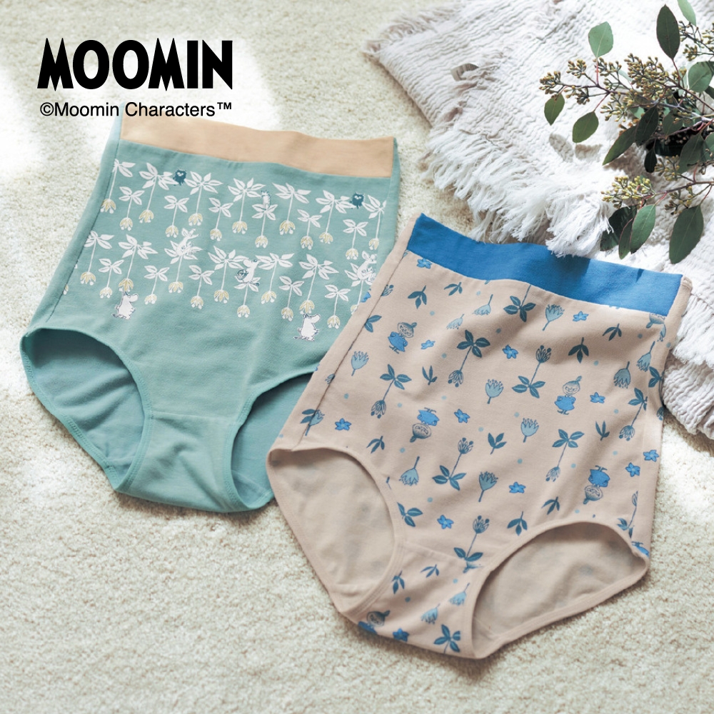 【ムーミン/MOOMIN】お腹すっぽりショーツ 「ムーミン」