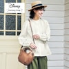 【ディズニー/Disney】本革 2WAYショルダーバッグ[日本製](ディズニー/ダコタ)「クラシック・プー」
