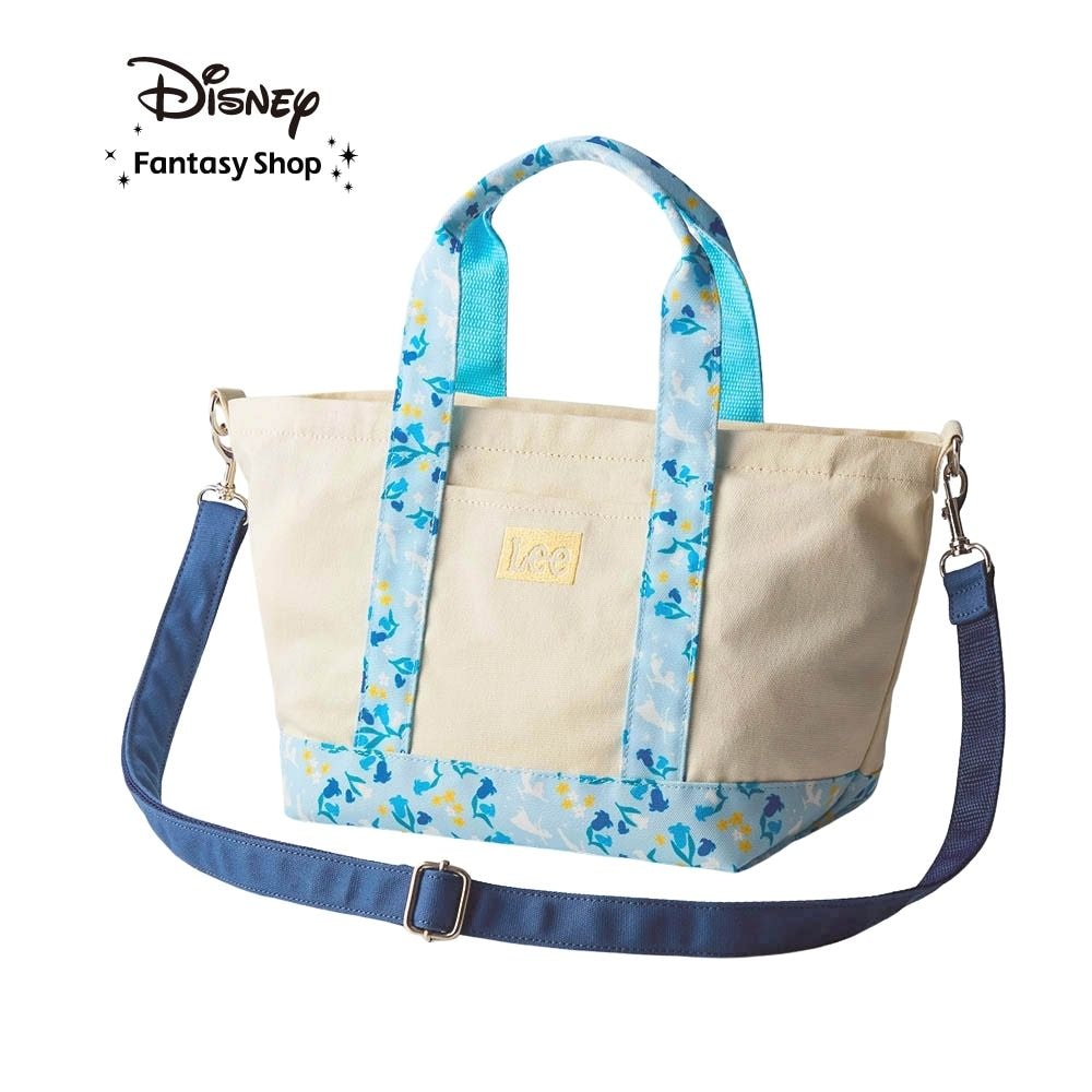 花柄持ち手の2WAYトートバッグ（Lee）（選べるキャラクター