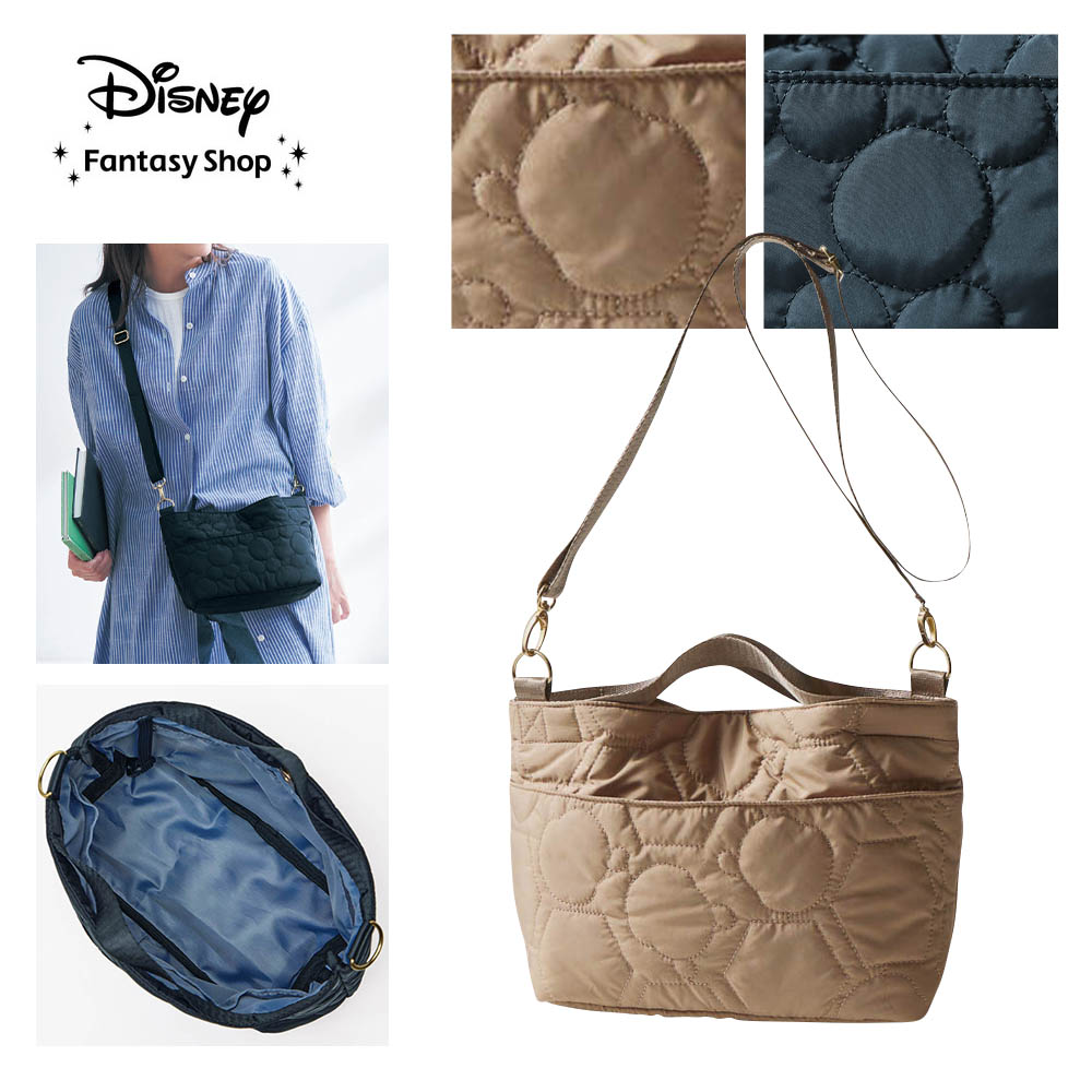 【ディズニー/Disney】キルティングバッグインバッグ(選べるキャラクター) 【ディズニー/Disney】キルティングバッグインバッグ(選べるキャラクター)