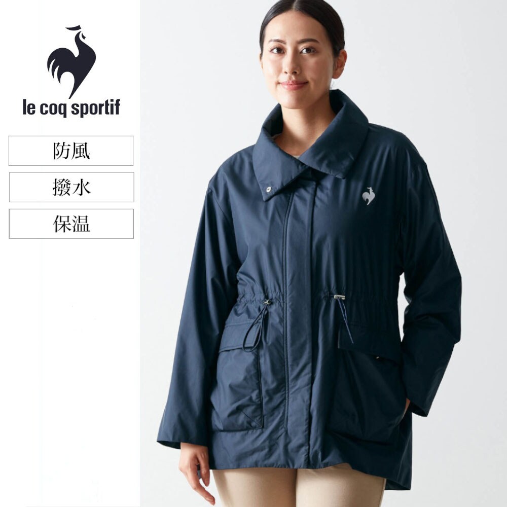 【ルコックスポルティフ/le coq sportif】防風あったかミドル丈ジャケット