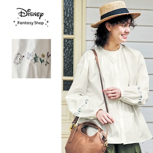 【ディズニー/Disney】バルーン袖刺繍ブラウス「クラシック・プー」