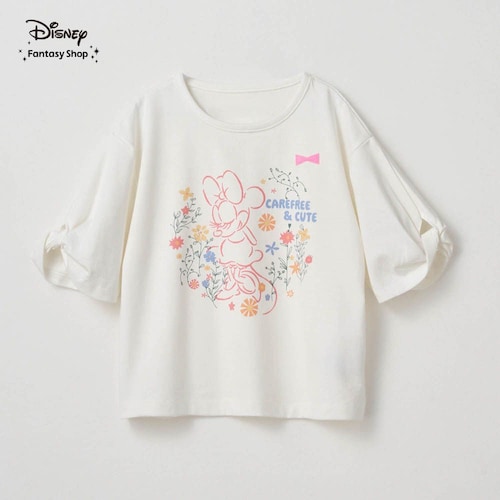 名札ココねじり袖の半袖Tシャツ（選べるキャラクター）