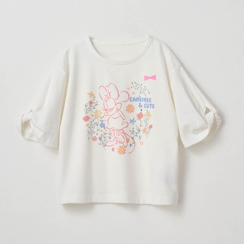 名札ココねじり袖の半袖Tシャツ（選べるキャラクター）