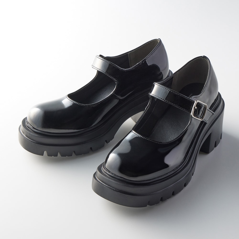 厚底ワンストラップシューズ(by あしながおじさん)｜通販の