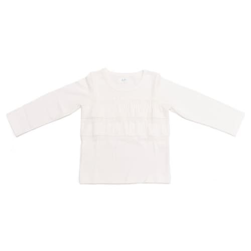 フォーマル2段フリルTシャツ【子供服】