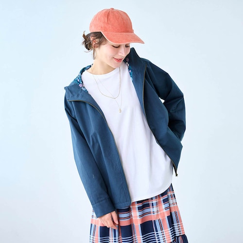 【新柄登場】 裏地がかわいいテントラインブルゾン／ナスタチウムのダンス 「ミニラボ」