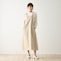 168cm／M ※撮影用のため、スカート丈＋5cm、後ろスリット丈＋2cmになります