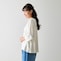 モデル身長168cm／M ※写真は撮影用のため、袖丈＋2cmになります