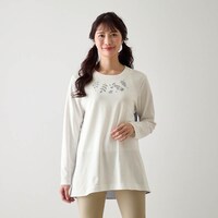 164cm／M ※写真は撮影用のため、袖丈＋1.5cm、身丈＋4cmになります
