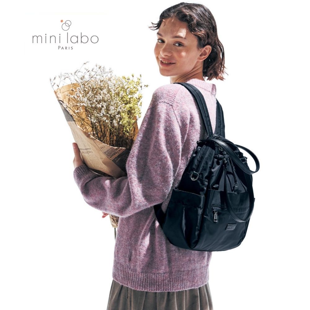 【ミニラボ/mini labo】3WAYリュックサック/ミモザ 「ミニラボ」