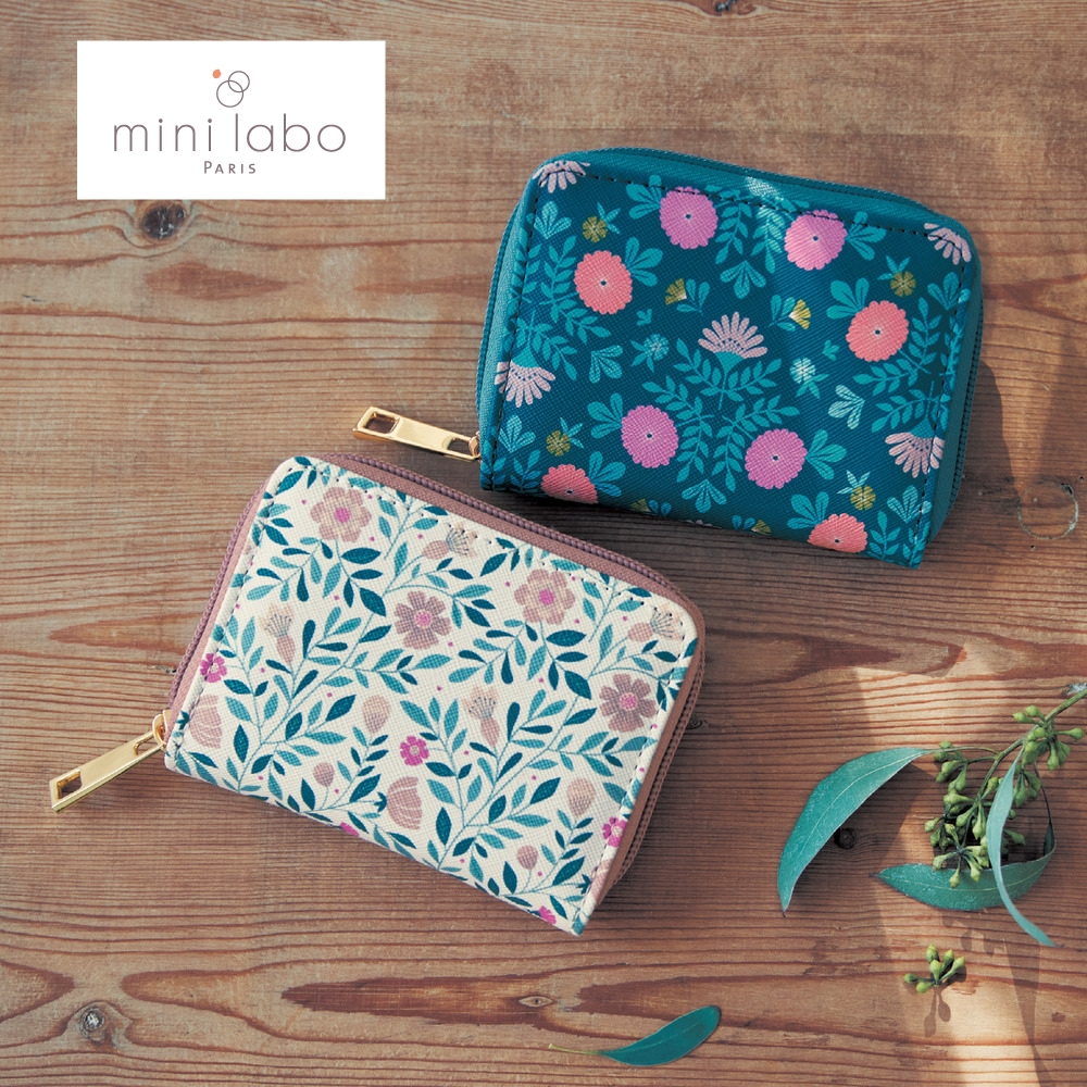 【ミニラボ/mini labo】プリント蛇腹カードケース 「ミニラボ」