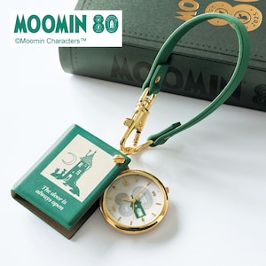 【ムーミン/MOOMIN】【80周年デザイン】 ブック型ケース付きフックウォッチ 「ムーミン」