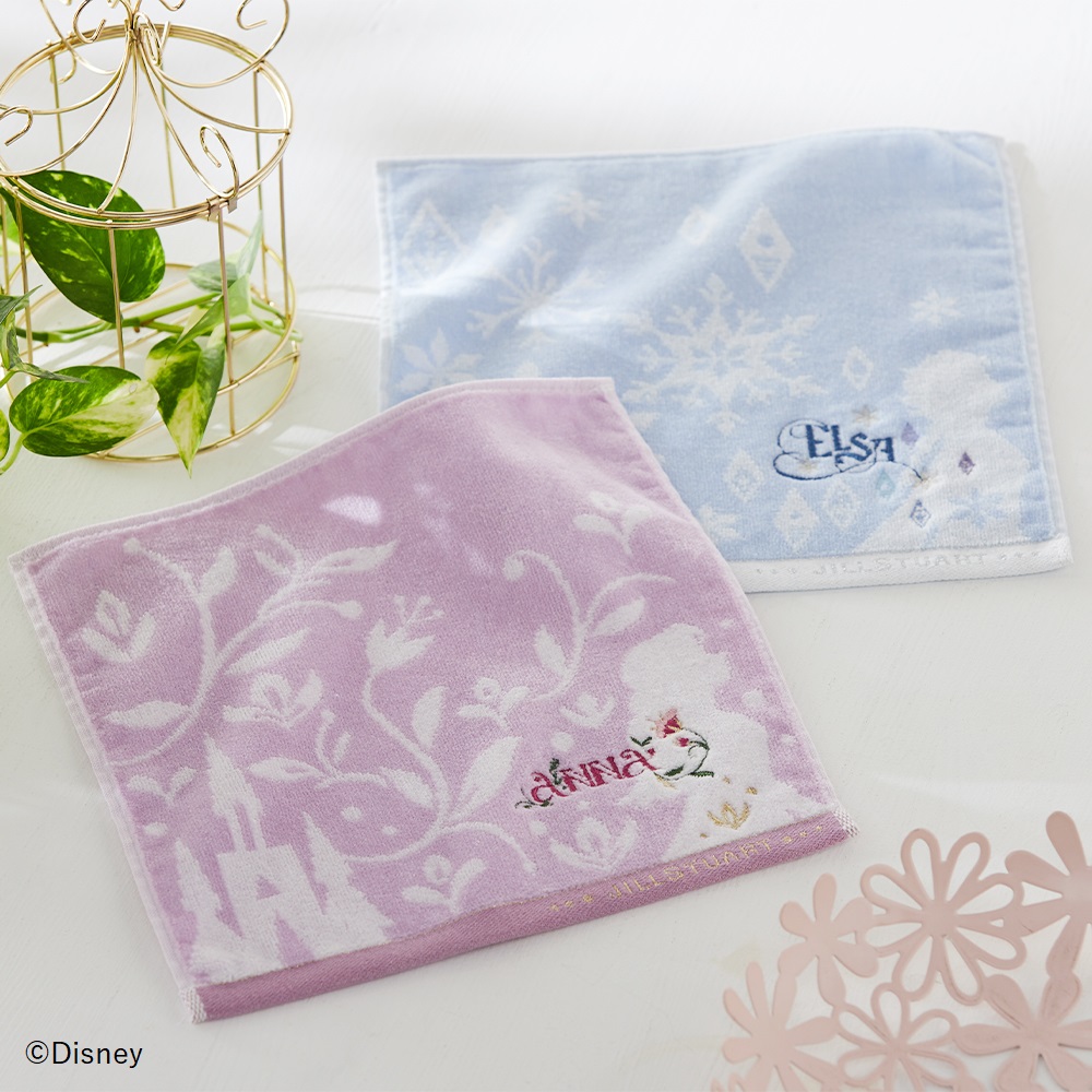 【ディズニー/Disney】タオルハンカチ「アナと雪の女王」