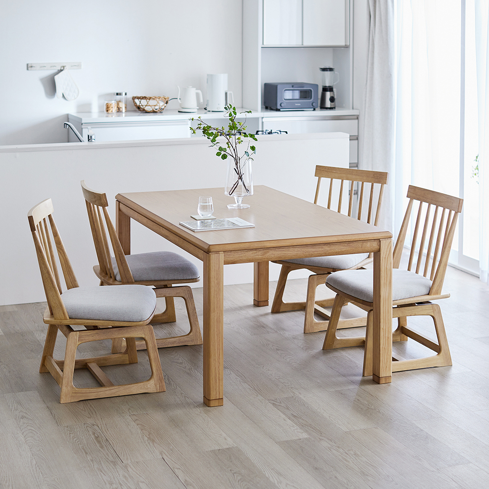 【ベルメゾン】ダイニングこたつテーブル・チェアシリーズ 【ベルメゾン】ダイニングこたつテーブル・チェアシリーズ