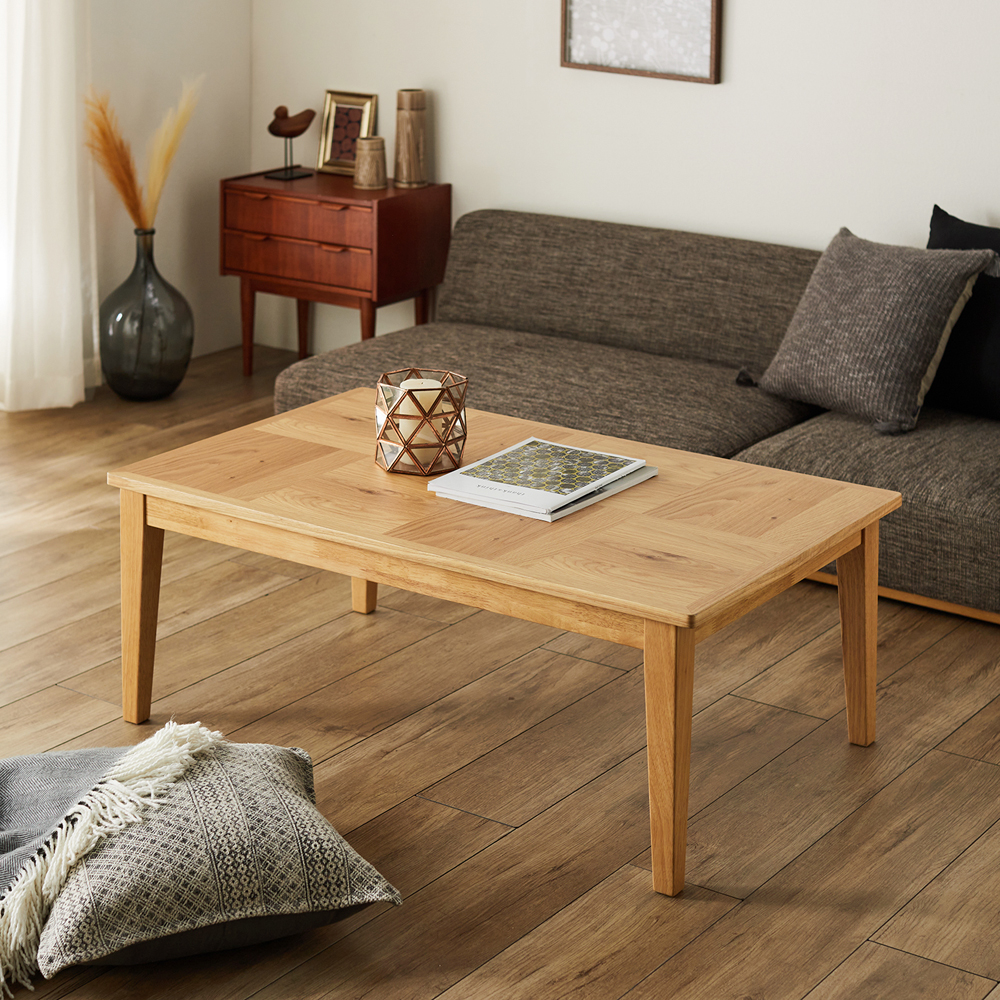 【ベルメゾン】デザイン天板のこたつテーブル 【ベルメゾン】デザイン天板のこたつテーブル