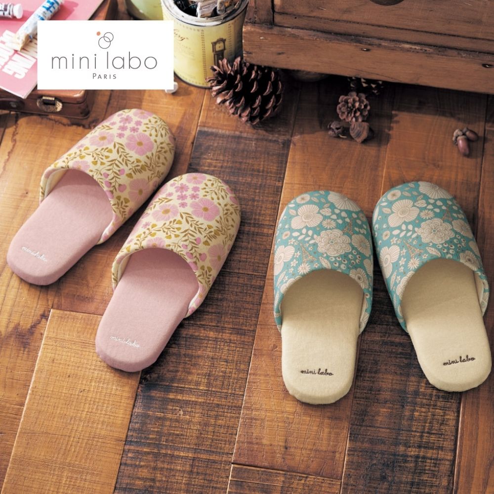 洗濯機で洗えるプリントが可愛いソフトスリッパ 「ミニラボ」(ミニラボ/mini labo) 洗濯機で洗えるプリントが可愛いソフトスリッパ 「ミニラボ」(ミニラボ/mini labo)