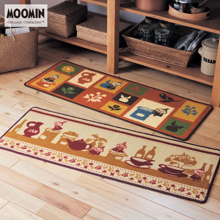 プリントキッチンマット 「ムーミン」