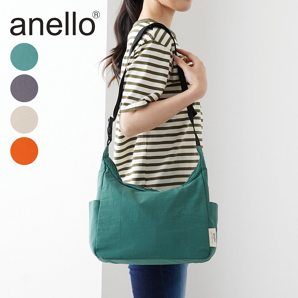 【アネロ/anello】ナイロンショルダーバッグ【軽量】