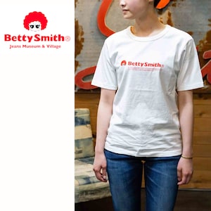 【ベティスミス/Betty Smith】コットンロゴプリントTシャツ(ユニセックス)