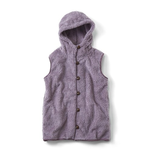 ふかふかボアのやわらかベスト