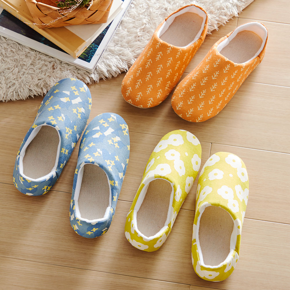 【ベルメゾン】北欧調デザインのルームシューズ