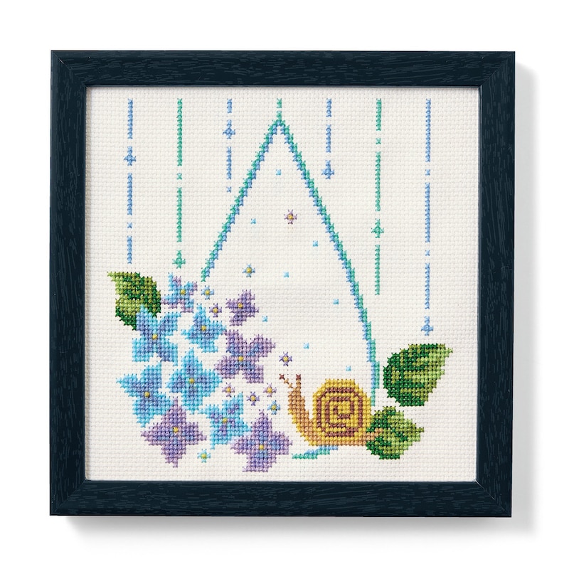 カタツムリとアジサイ／4月のお届け