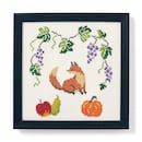 キツネと秋の味覚