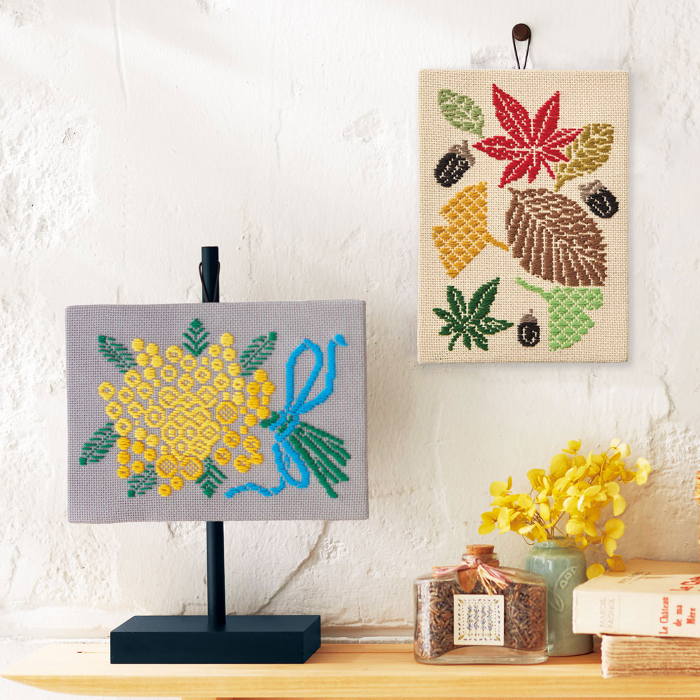 【くららぼ】こぎん刺しで楽しむ歳時記手作りキット