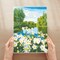 【定期お届け】［花と風景タイプ］ 私のアート時間手作りキット ：4回シリーズ
