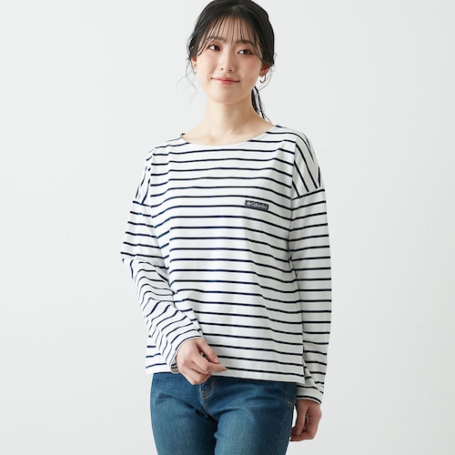 ボーダー長袖Tシャツ