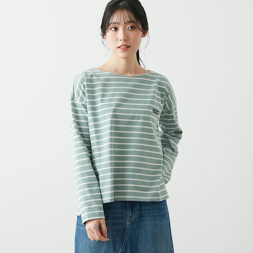 ボーダー長袖Tシャツ