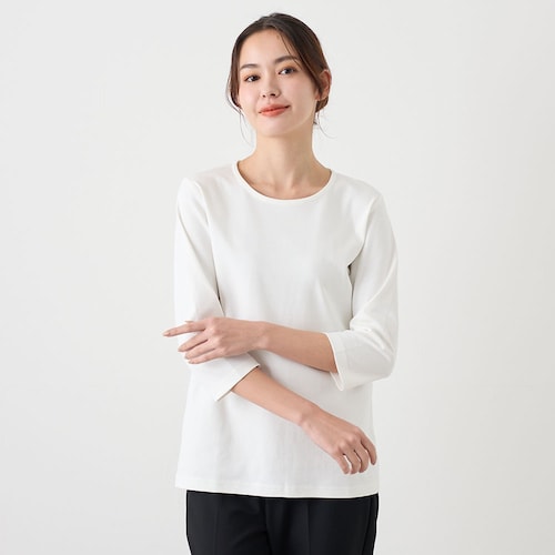 プレミアムコットン7分袖Tシャツ