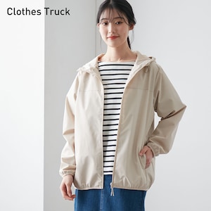 【クローズトラック/CLOTHES TRUCK】防花粉マウンテンパーカ【撥水】