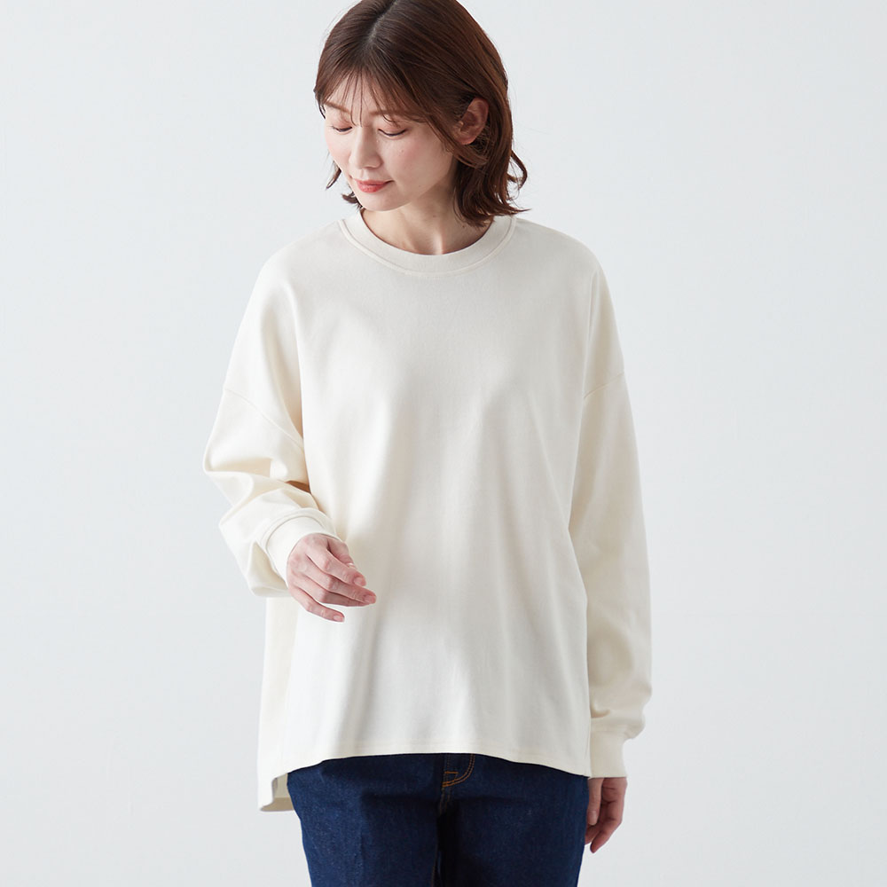【ノージーン/NO JEAN】オーバーサイズデザイン長袖Tシャツ