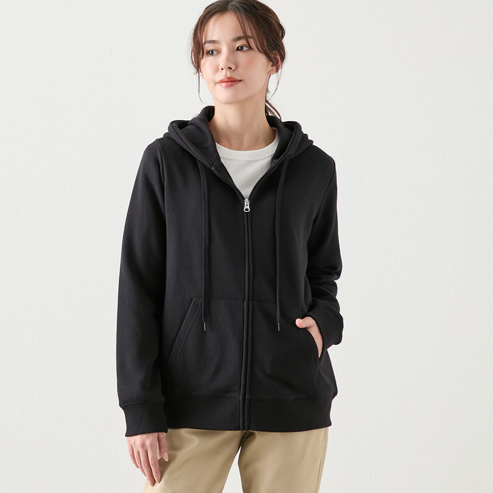 【ベルメゾン】スウェットジップアップパーカ