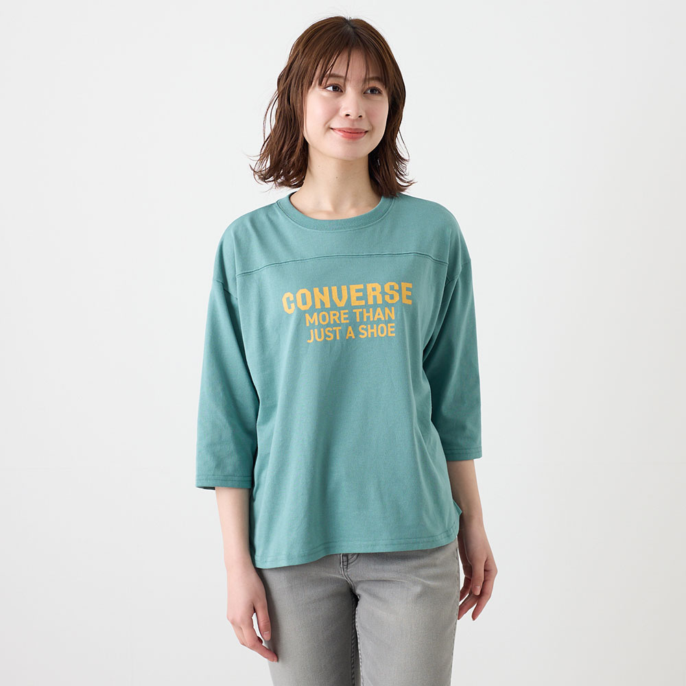 【コンバース/CONVERSE】8分袖カットソーTシャツ