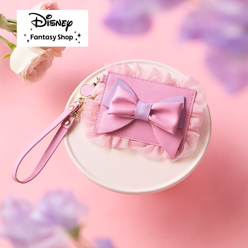 【ディズニー/Disney】リボンモチーフパスケース「ミニー & デイジー」 【ディズニー/Disney】リボンモチーフパスケース「ミニー & デイジー」