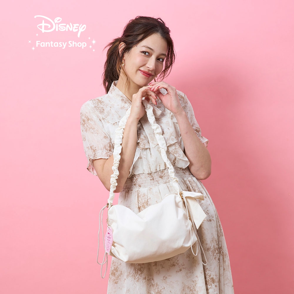 【ディズニー/Disney】ギャザーリボンショルダーバッグ「ミニー & デイジー」 【ディズニー/Disney】ギャザーリボンショルダーバッグ「ミニー & デイジー」