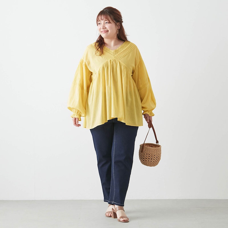 モデル身長163cm／3L