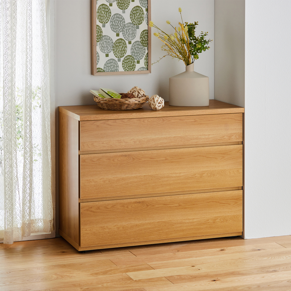 【ベルメゾン】【幅1cm・奥行5cmピッチサイズオーダー】隠しキャスター付きクローゼットチェスト[日本製]