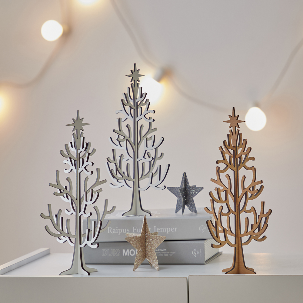 【ベルメゾン】【クリスマス】コンパクトに収納できる卓上クリスマスツリー 【アクセサリー収納としても】