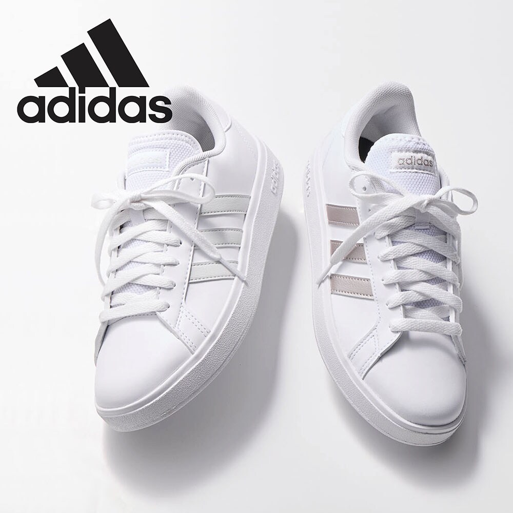 【アディダス/adidas】グランドコートベース2.0 Wスニーカー