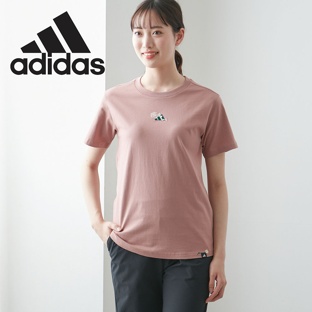 【アディダス/adidas】W MINI ROSE半袖Tシャツ