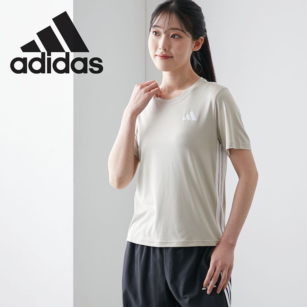 【アディダス/adidas】W TE 3S CREW半袖Tシャツ
