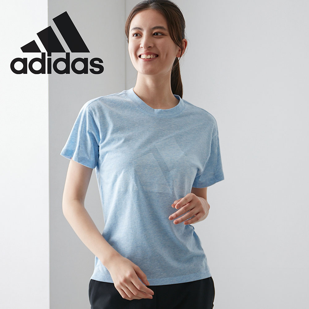【アディダス/adidas】W ESS BL半袖Tシャツ 【アディダス/adidas】W ESS BL半袖Tシャツ