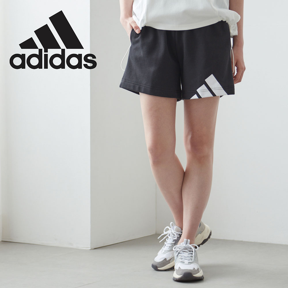 【アディダス/adidas】W ESS BLスウェットハーフパンツ