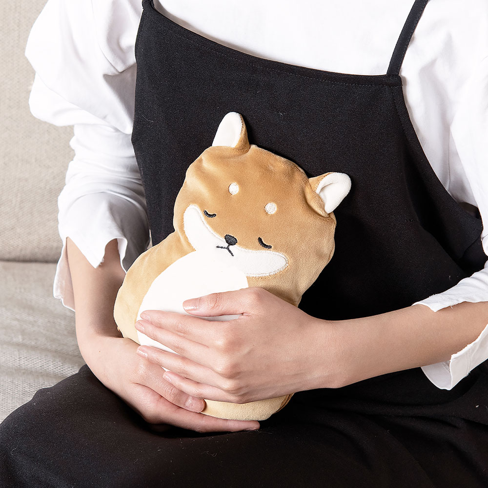 【ねむねむ】ほっとアニマルズ シリコーン湯たんぽ 【水を入れてレンジ温め】